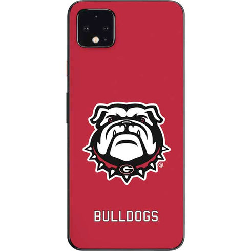 University of Georgia Bulldogs Logo Google Pixel 4 XL Skin